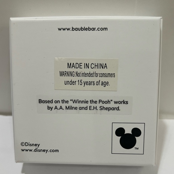 BaubleBar Gold and Red Earrings with Winnie the Pooh Charm - Picture 5 of 5